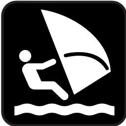 Icône eau sport loisir mer planche voile lac à télécharger gratuitement